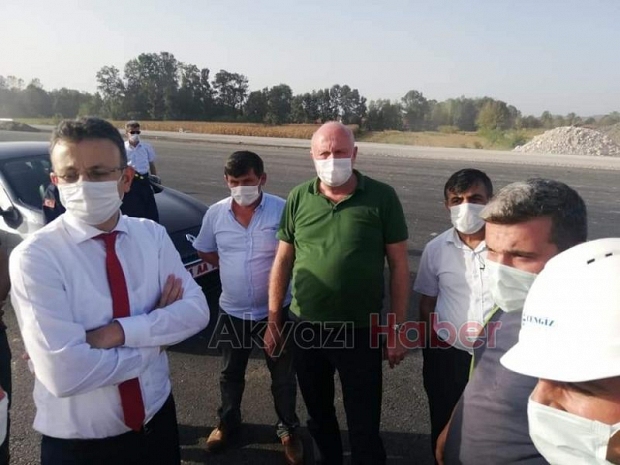 Kaymakam ve AZO Başkanı sorunları dinledi