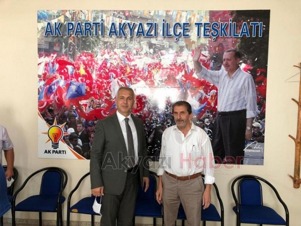 Babaoğlu'nda AK Parti Akyazı İlçe Teşkilatı'na ziyaret