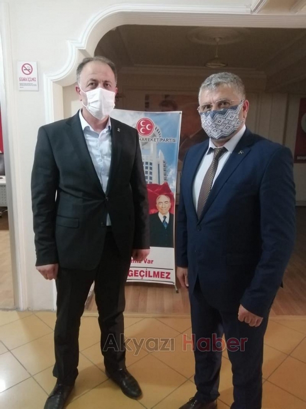AK Parti Akyazı Teşkilatı MHP'yi ziyaret etti