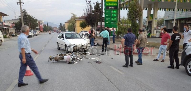 Kafa kafaya böyle çarpıştılar