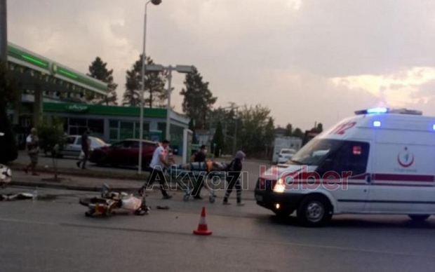 Kafa kafaya böyle çarpıştılar