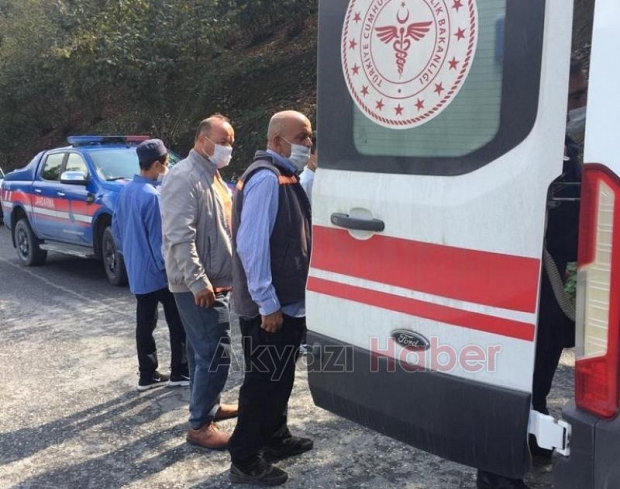 Boztepe yolunda kaza 1 yaralı