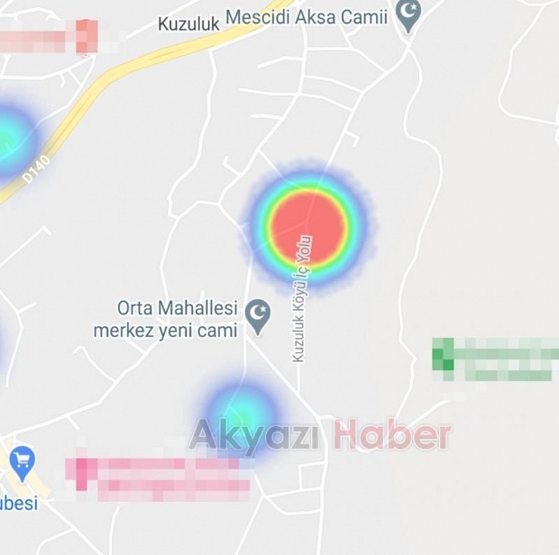 Akyazı'da korona haritasında son durum