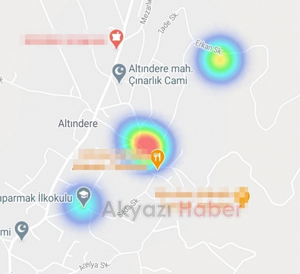 Akyazı'da korona haritasında son durum