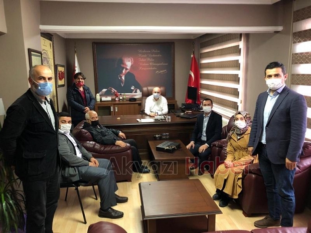 Akyazı Medya Basın Birliği'nden emniyet, jandarma ve fakülteye ziyaret