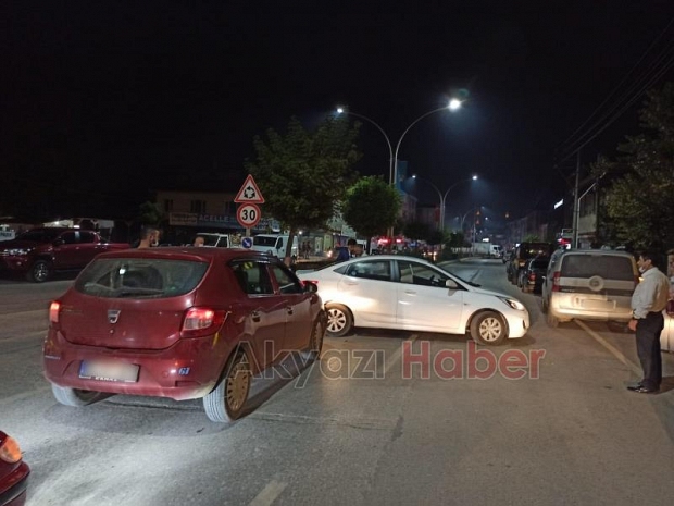 Kaza anı kamerada