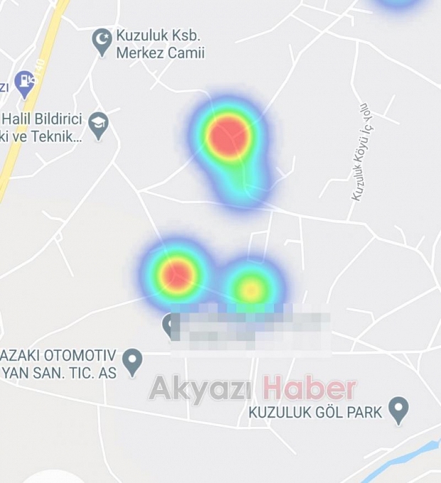 Akyazı'nın korona haritasında son durum
