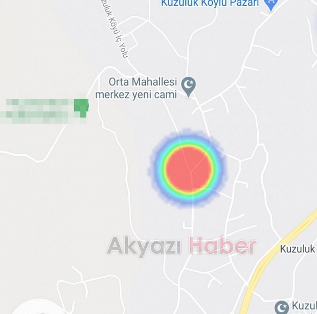 Akyazı'nın korona haritasında son durum