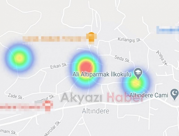 Akyazı'nın korona haritasında son durum