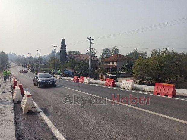Dikliği ile tepki toplamıştı, yeni köprüde ilk kaza oldu