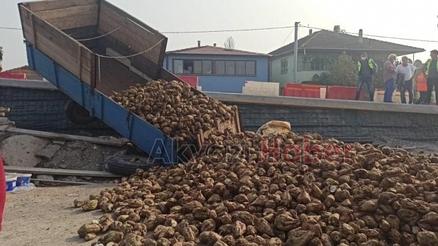 Dikliği ile tepki toplamıştı, yeni köprüde ilk kaza oldu
