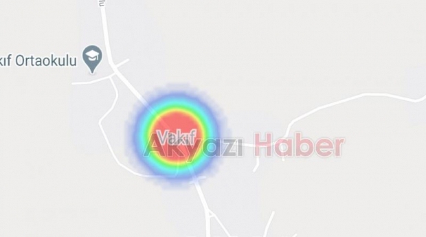 Vakaların arttığı Akyazı'da korona haritasında son durum