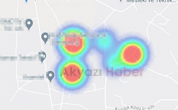 Vakaların arttığı Akyazı'da korona haritasında son durum