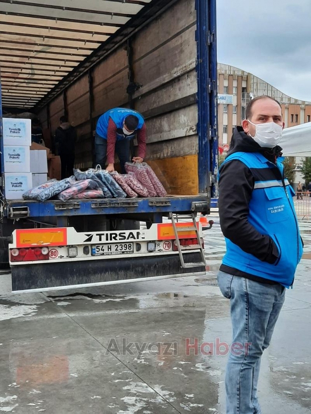 Sakarya depremzedeler için seferber oldu