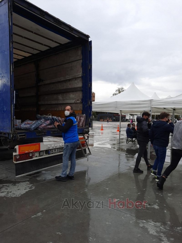 Sakarya depremzedeler için seferber oldu