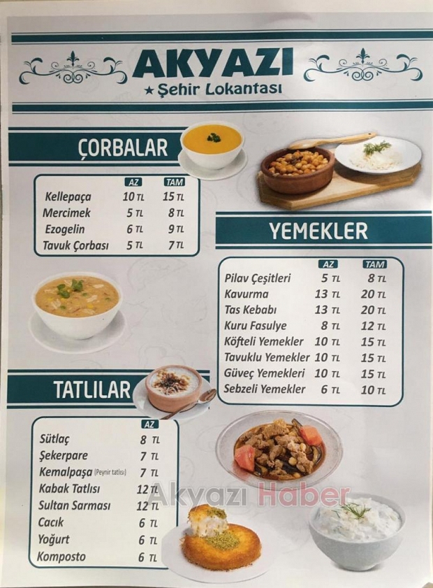 Akyazı Pide Kebap Şehir Lokantası'ndan Eşsiz Lezzetler