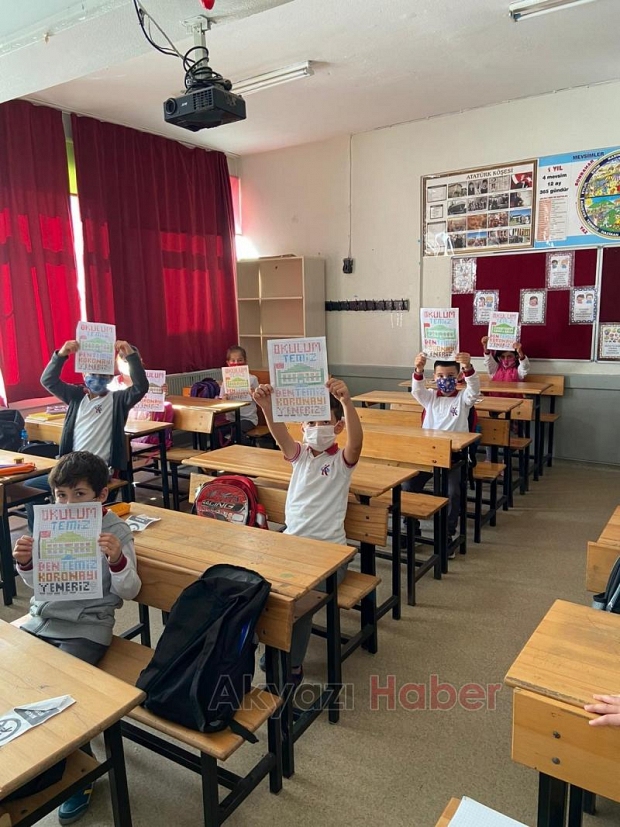 Konuralp İlkokulu o projeye katıldı