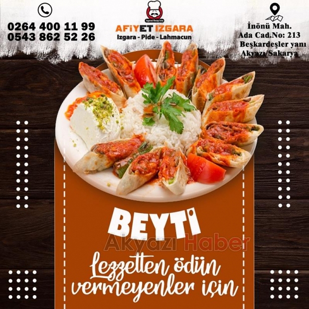 Afiyet Izgara Yenilenen Yüzüyle Hizmetinizde