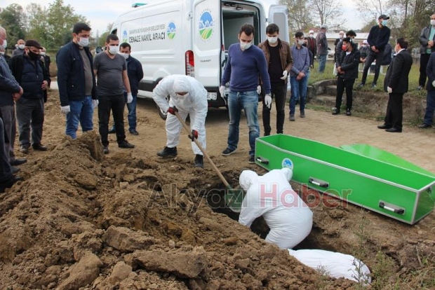 Akyazı'da koronaya bir kurban daha