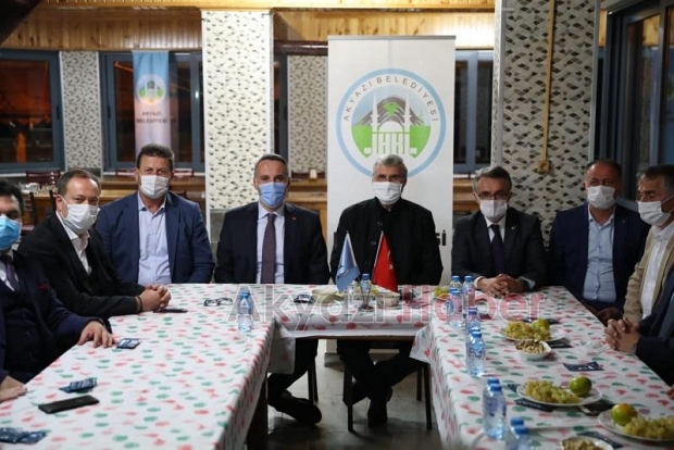 Başkanlar Akyazı'da bir araya geldi
