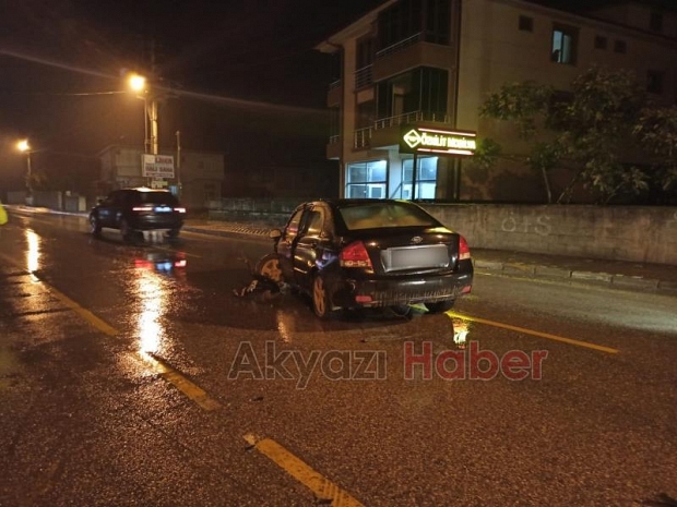 Kaza anı kamerada, kafa kafaya böyle çarpıştılar