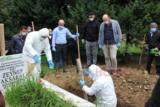 Haşim Aksakal'a son görev