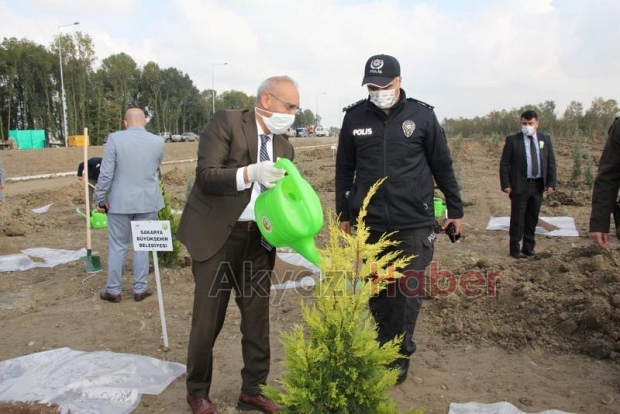 Milli Ağaçlandırma Bayramı töreni Akyazı'da yapıldı