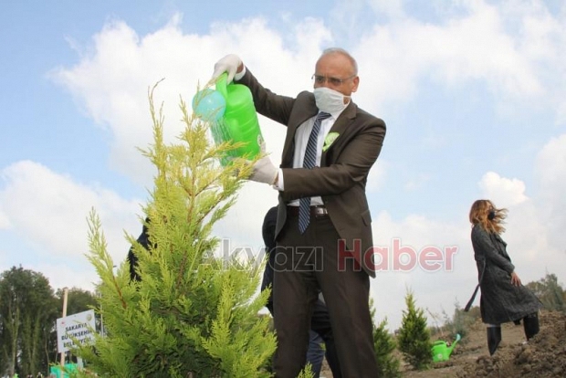 Milli Ağaçlandırma Bayramı töreni Akyazı'da yapıldı