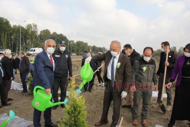 Milli Ağaçlandırma Bayramı töreni Akyazı'da yapıldı