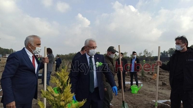 Milli Ağaçlandırma Bayramı töreni Akyazı'da yapıldı