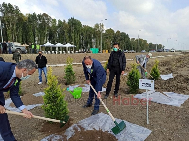 Milli Ağaçlandırma Bayramı töreni Akyazı'da yapıldı