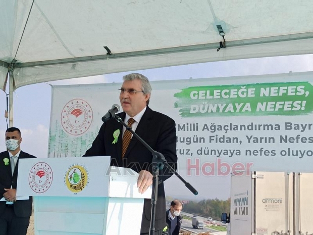 Milli Ağaçlandırma Bayramı töreni Akyazı'da yapıldı