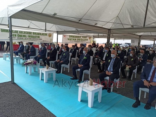 Milli Ağaçlandırma Bayramı töreni Akyazı'da yapıldı