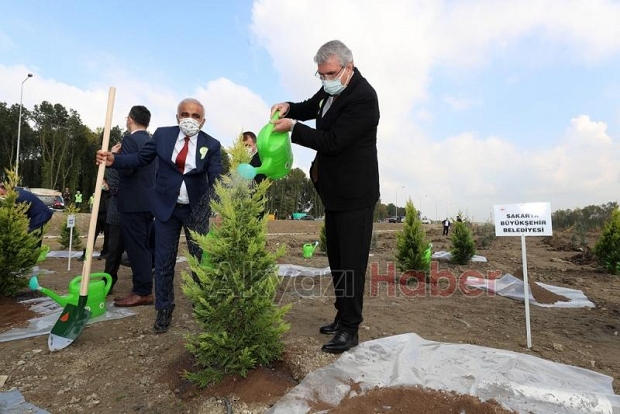 Milli Ağaçlandırma Bayramı töreni Akyazı'da yapıldı