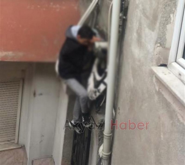 Akyazı merkezinde yürekleri ağza getiren olay