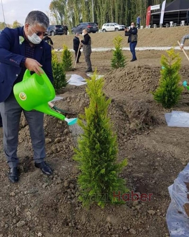 Milli Ağaçlandırma Bayramı töreni Akyazı'da yapıldı