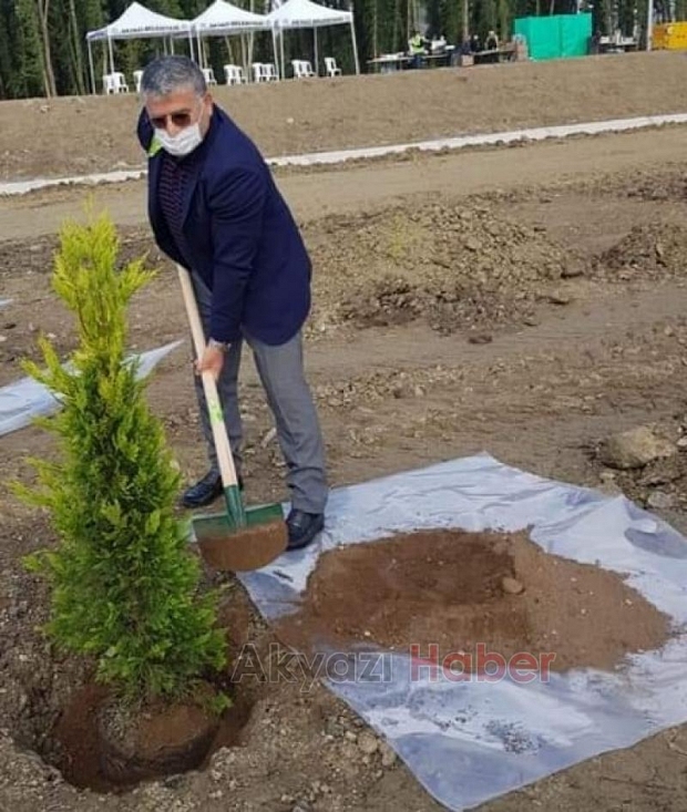 Milli Ağaçlandırma Bayramı töreni Akyazı'da yapıldı