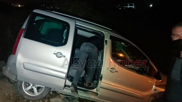 Akyazı'da kaza: 1 yaralı