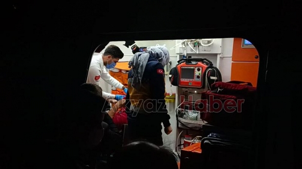 Akyazı'da kaza: 1 yaralı