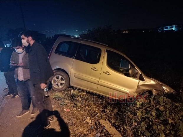 Akyazı'da kaza: 1 yaralı