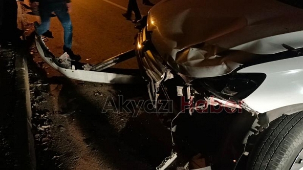 Akyazı'da kaza: 1 yaralı