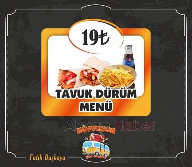 Köftehor Paket Servisiyle Hizmetinizde!