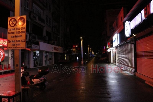 Yasak sonrası şehirden kareler