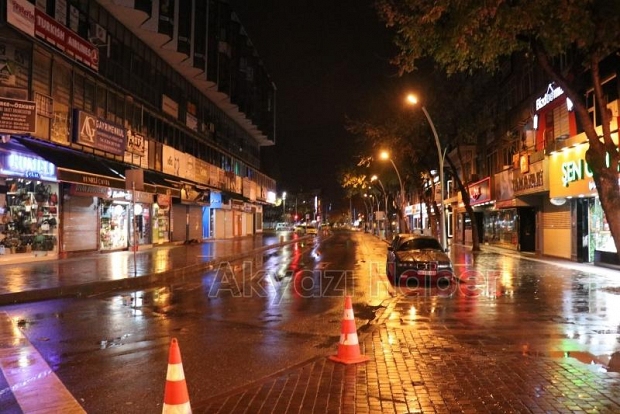 Yasak sonrası şehirden kareler