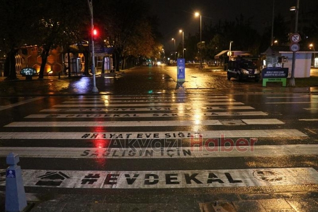 Yasak sonrası şehirden kareler