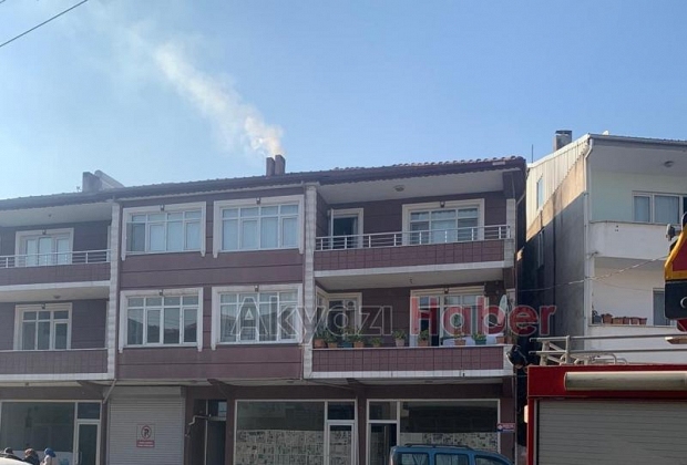 Baca yangınına itfaiye müdahale etti