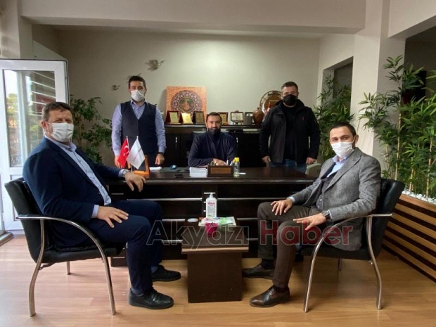 Başkan Soykan'dan Akyazı Haber'e ziyaret