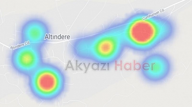 Akyazı'nın korona haritasında son durum
