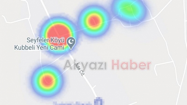 Akyazı'nın korona haritasında son durum