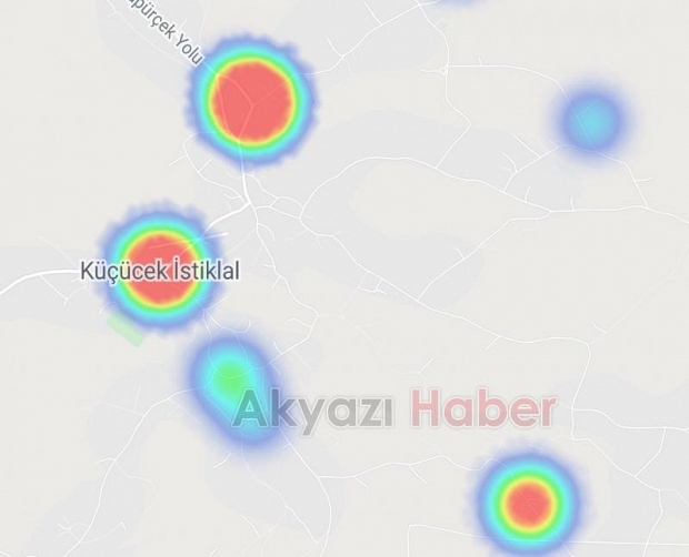 Akyazı'nın korona haritasında son durum